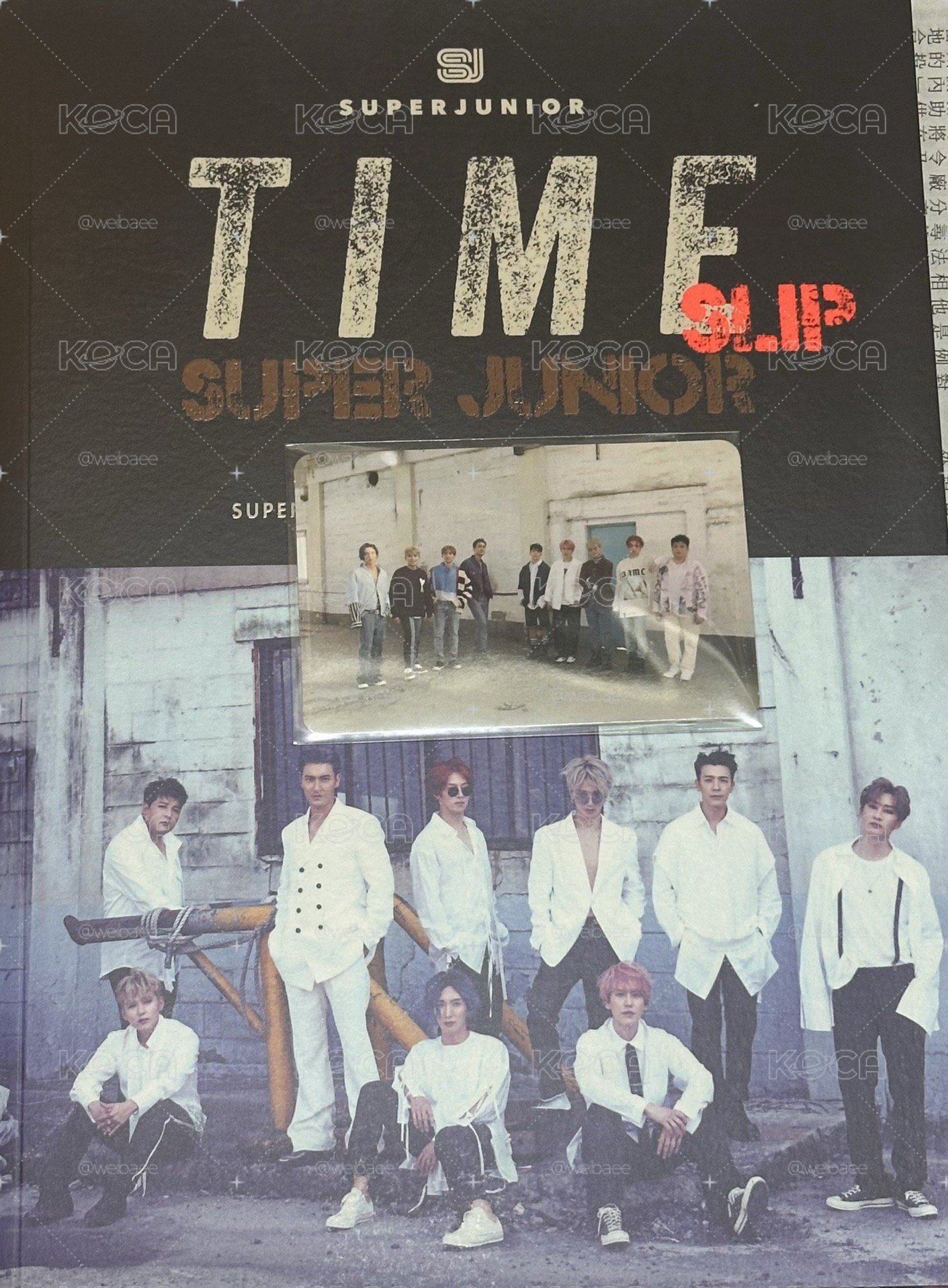 SUPER JUNIOR TIME SLIP
