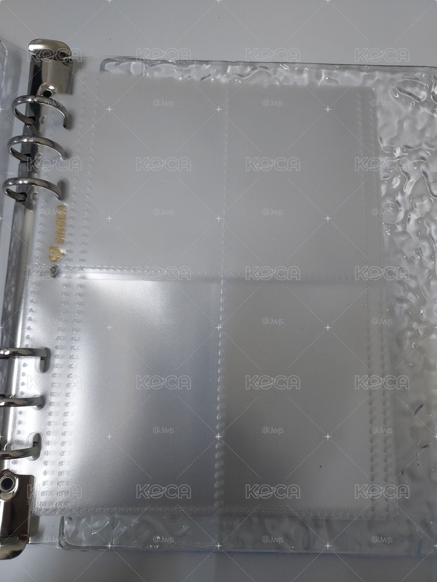 3張卡+一本水玻璃卡冊