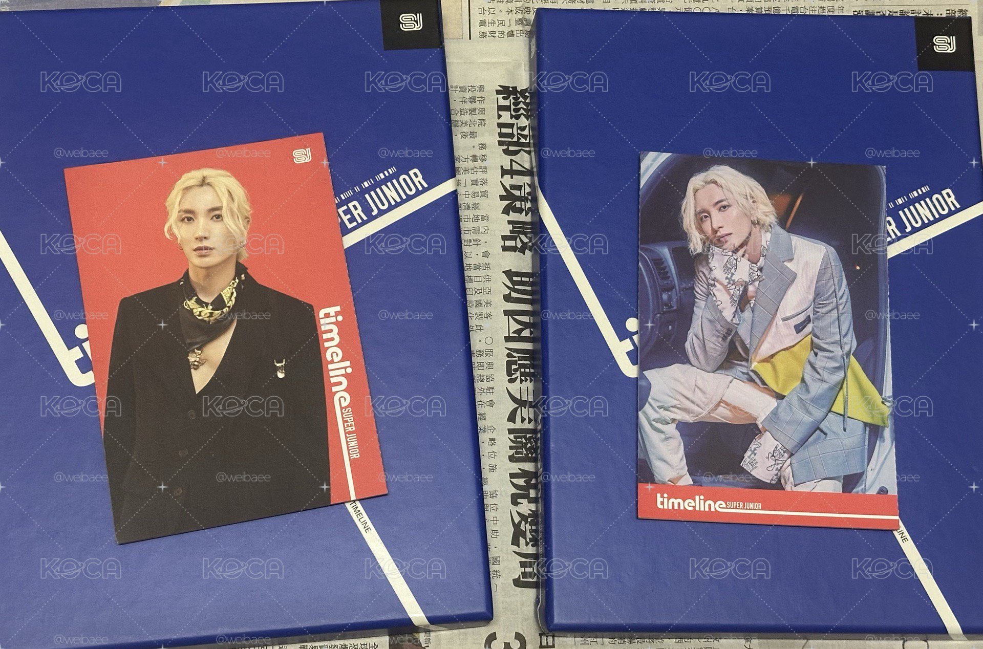 SUPER JUNIOR TIMELINE 兩張合出