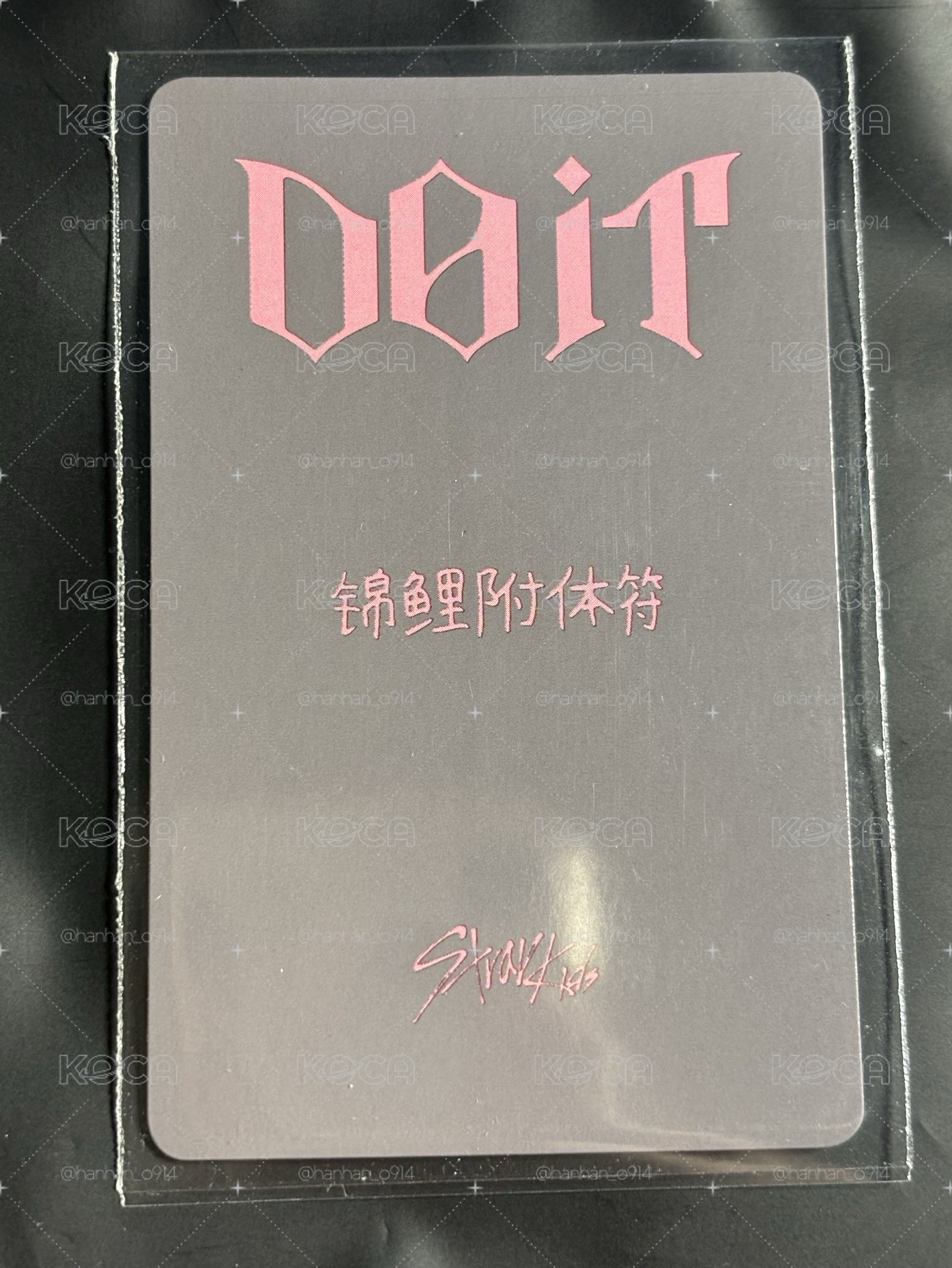 寅｜DO IT kms 特典卡 