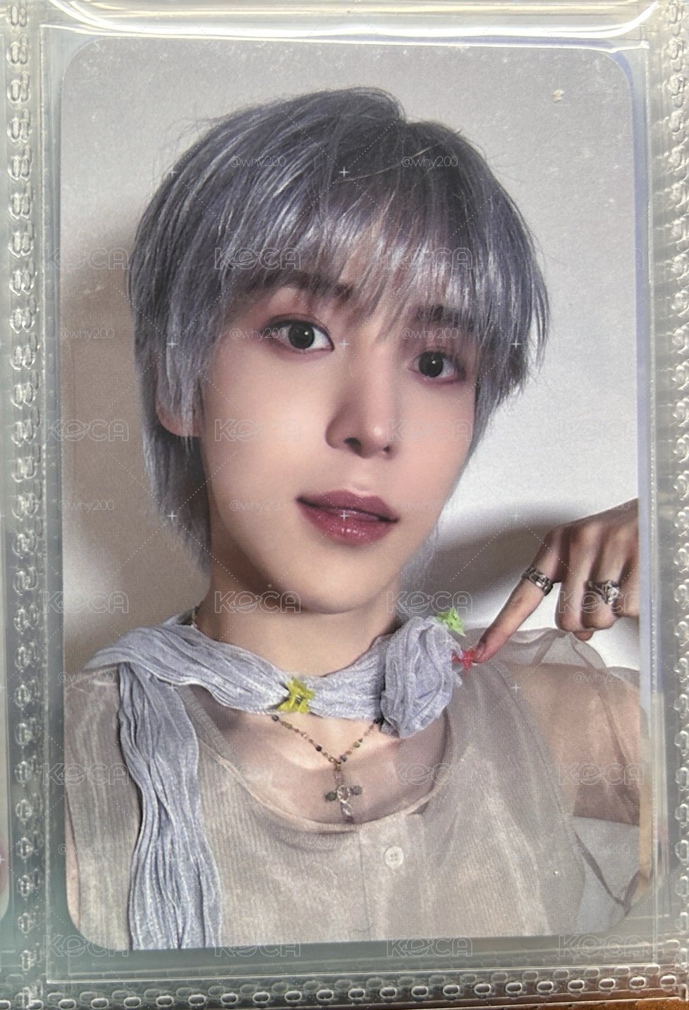 潤浩 GH2 fromm DIGIPAK 特典卡 蝴蝶髮夾 ver.