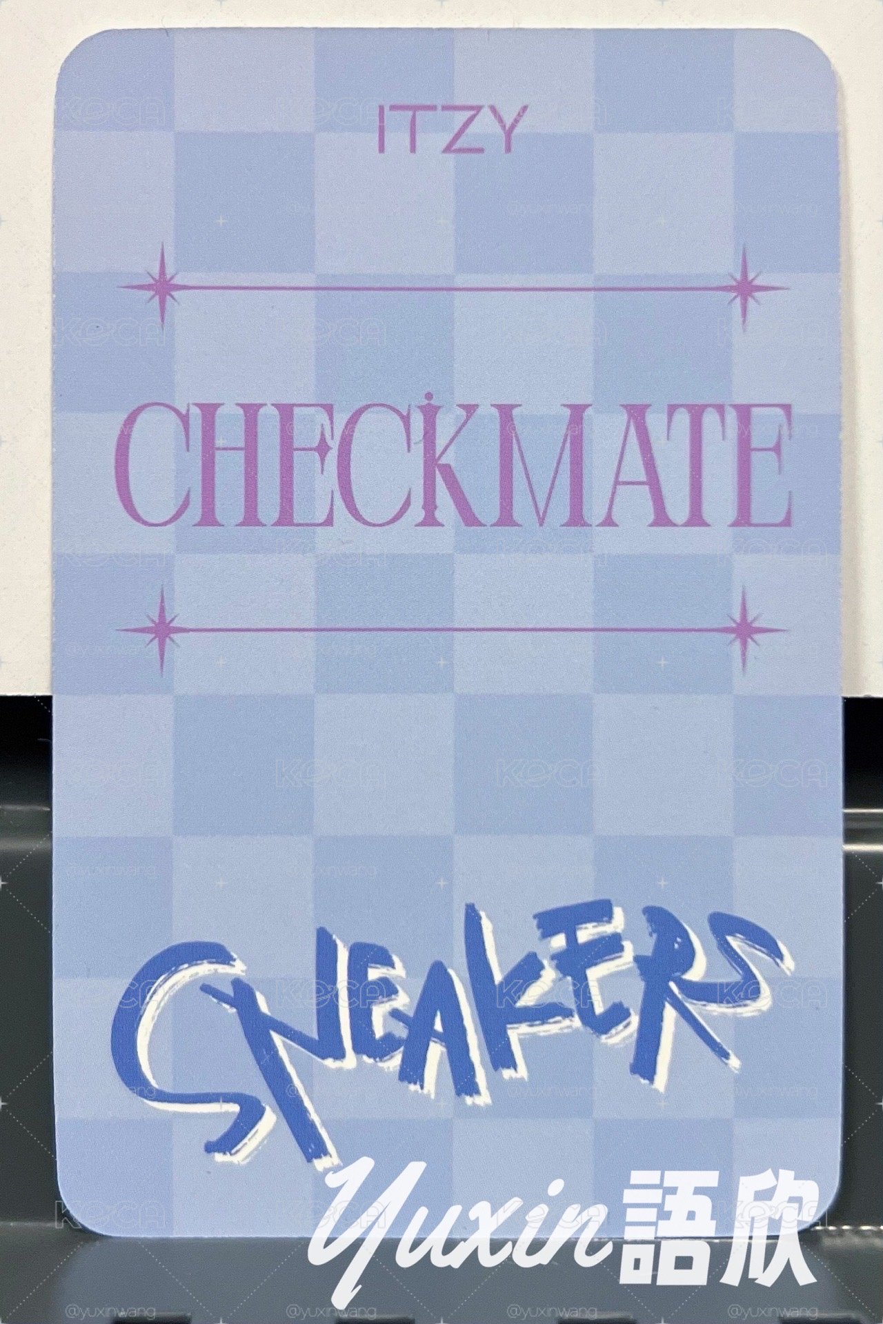 現貨✅ ITZY LIA CHECKMATE 專輯 SOUNDWAVE SW2.0 特典 小卡