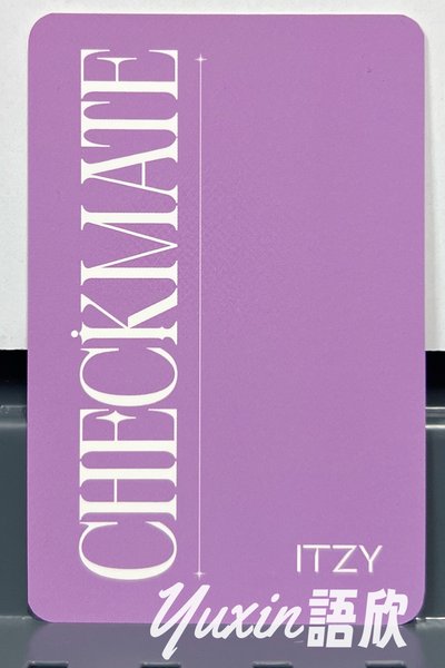 現貨✅ ITZY 彩領 CHECKMATE 專輯 KTOWN4U K4 特典 小卡