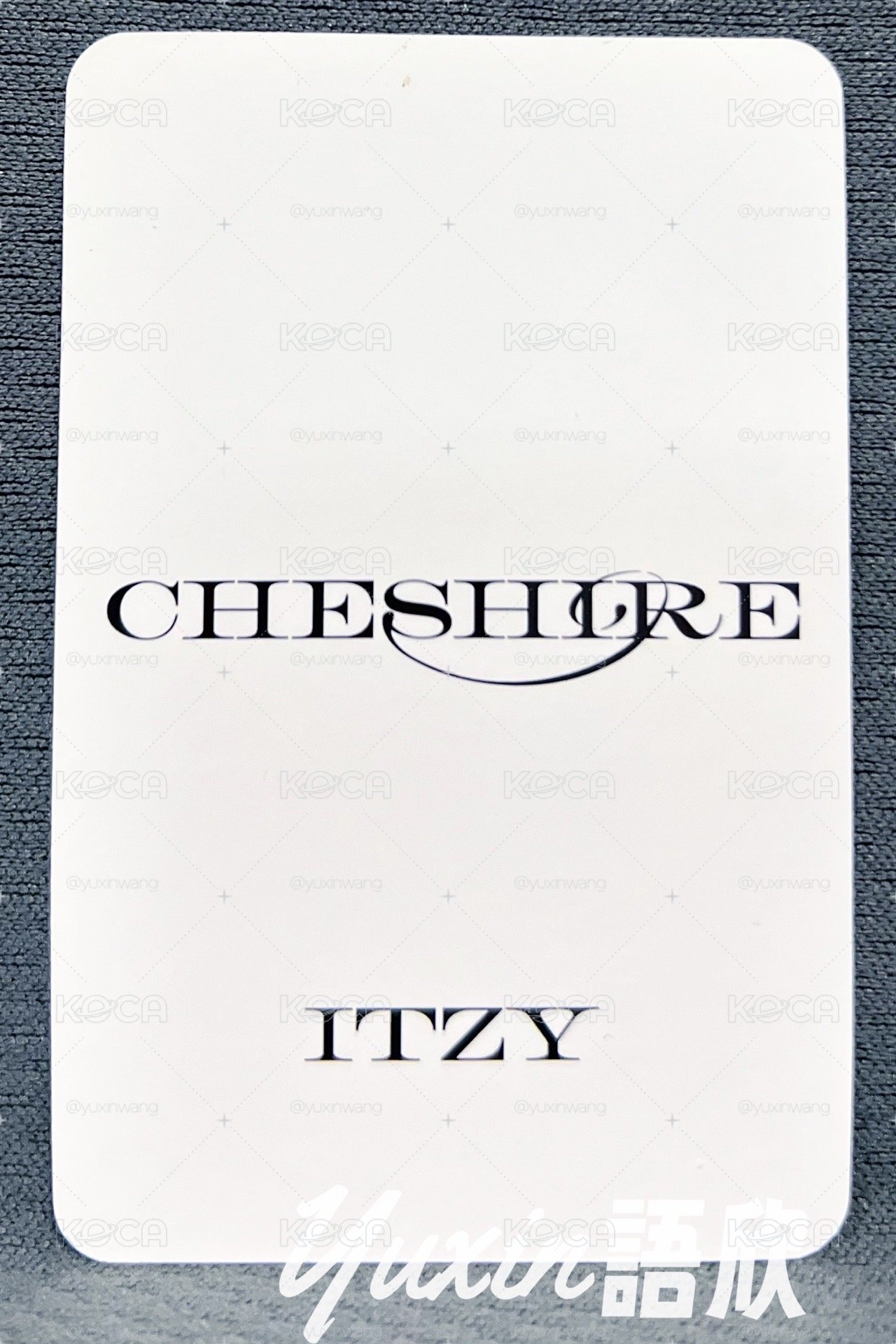 現貨✅ ITZY 留真 CHESHIRE 專輯 MUSICKOREA 特典 小卡