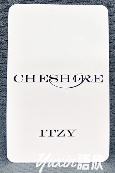 現貨✅ ITZY 留真 CHESHIRE 專輯 MUSICKOREA 特典 小卡
