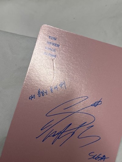 J-HOPE/SUGA小卡