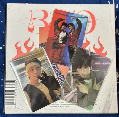D&E BAD 三版合售（貼紙為全套）