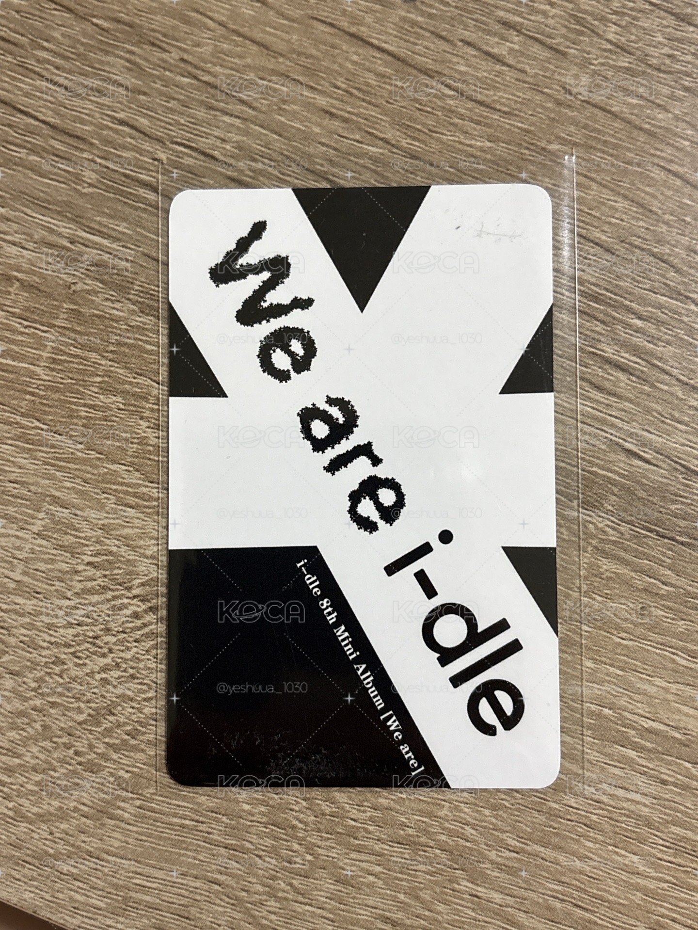 We are 泡泡摩奇 北京線下 2.0 簽售卡 A ver 