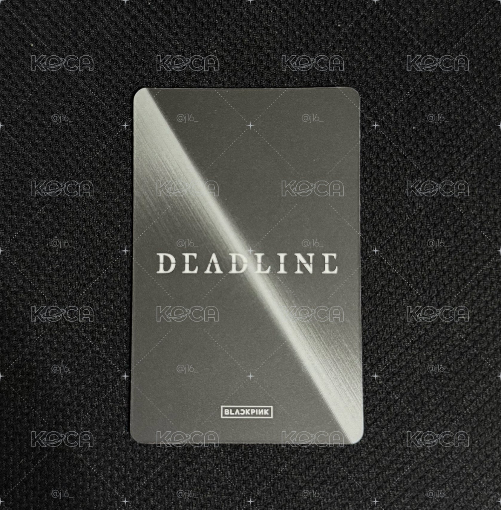 JENNIE DEADLINE 單封卡