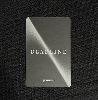 JENNIE DEADLINE 單封卡