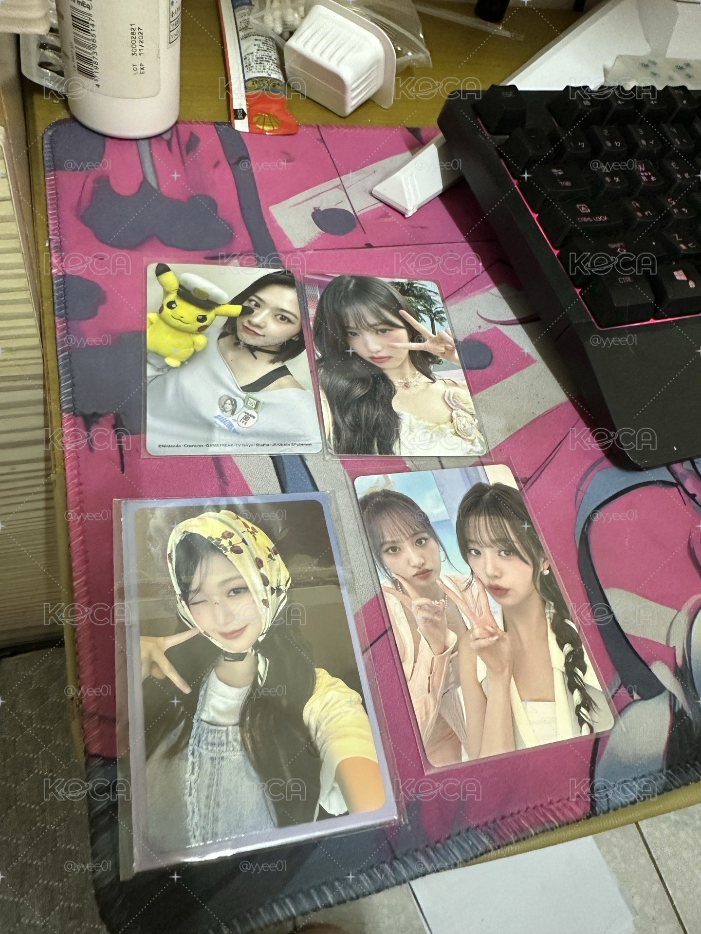 IVE張員瑛安俞真ALIVE 專輯小卡