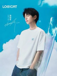 貓咪皮標印花 - 貓的白