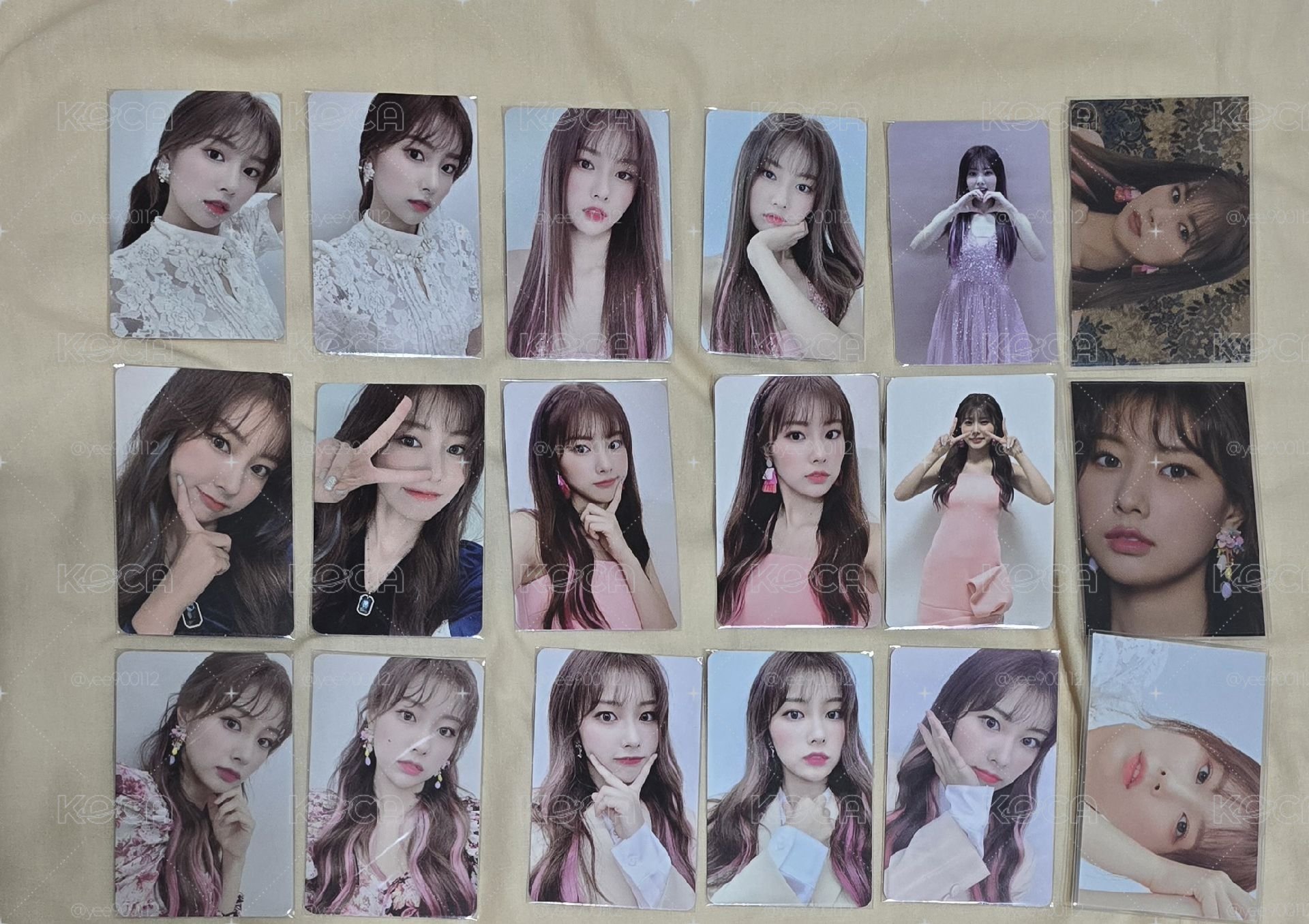IZ*ONE IZONE 惠元 正一 專卡