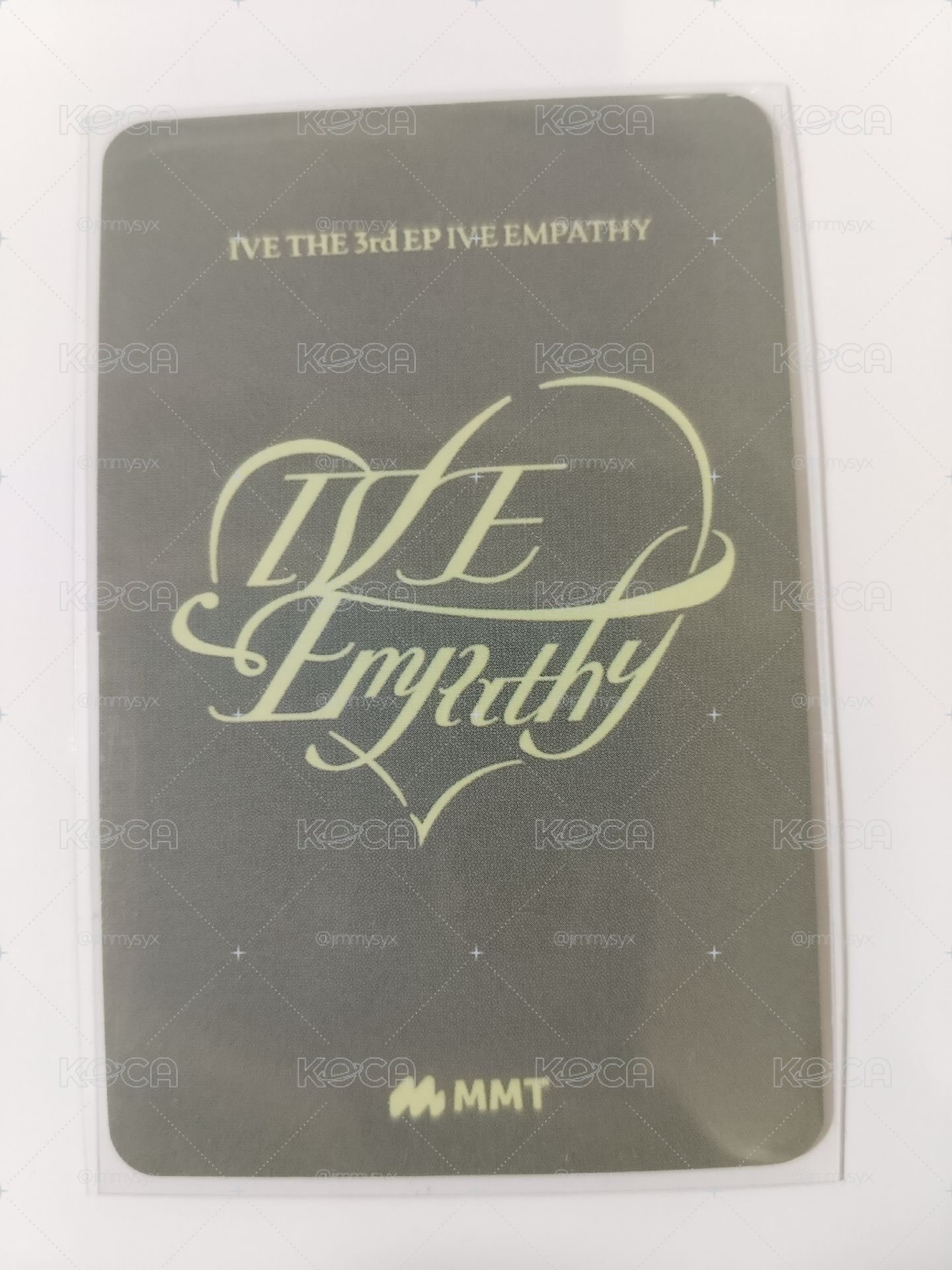 IVE EMPATHY mmt 1.0 簽售卡 