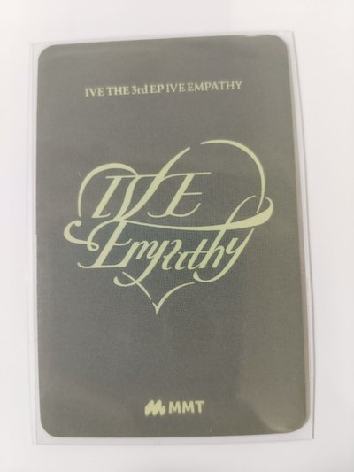 IVE EMPATHY mmt 1.0 簽售卡 