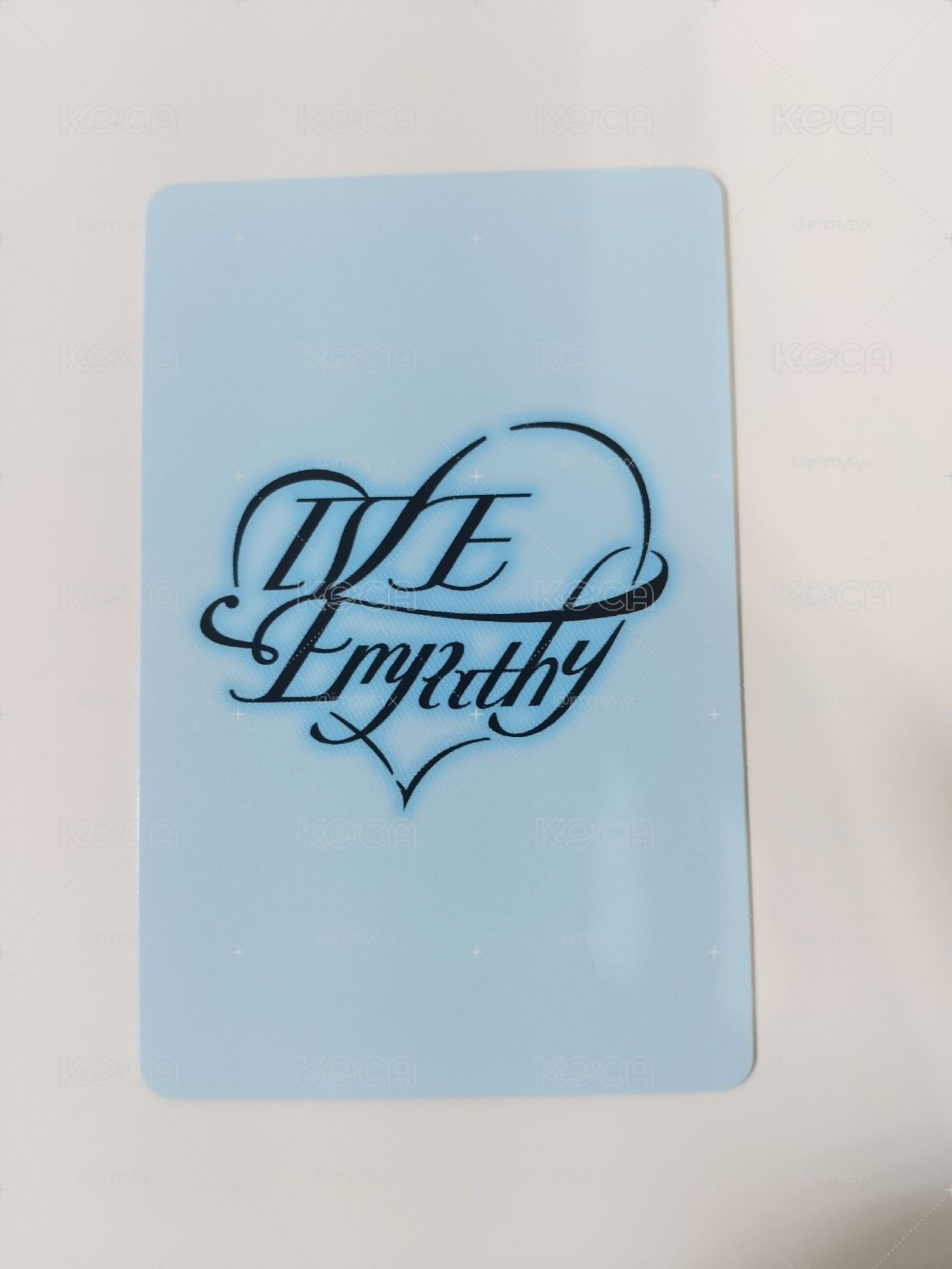 IVE EMPATHY 怜單封 全專（怜卡栗海報）