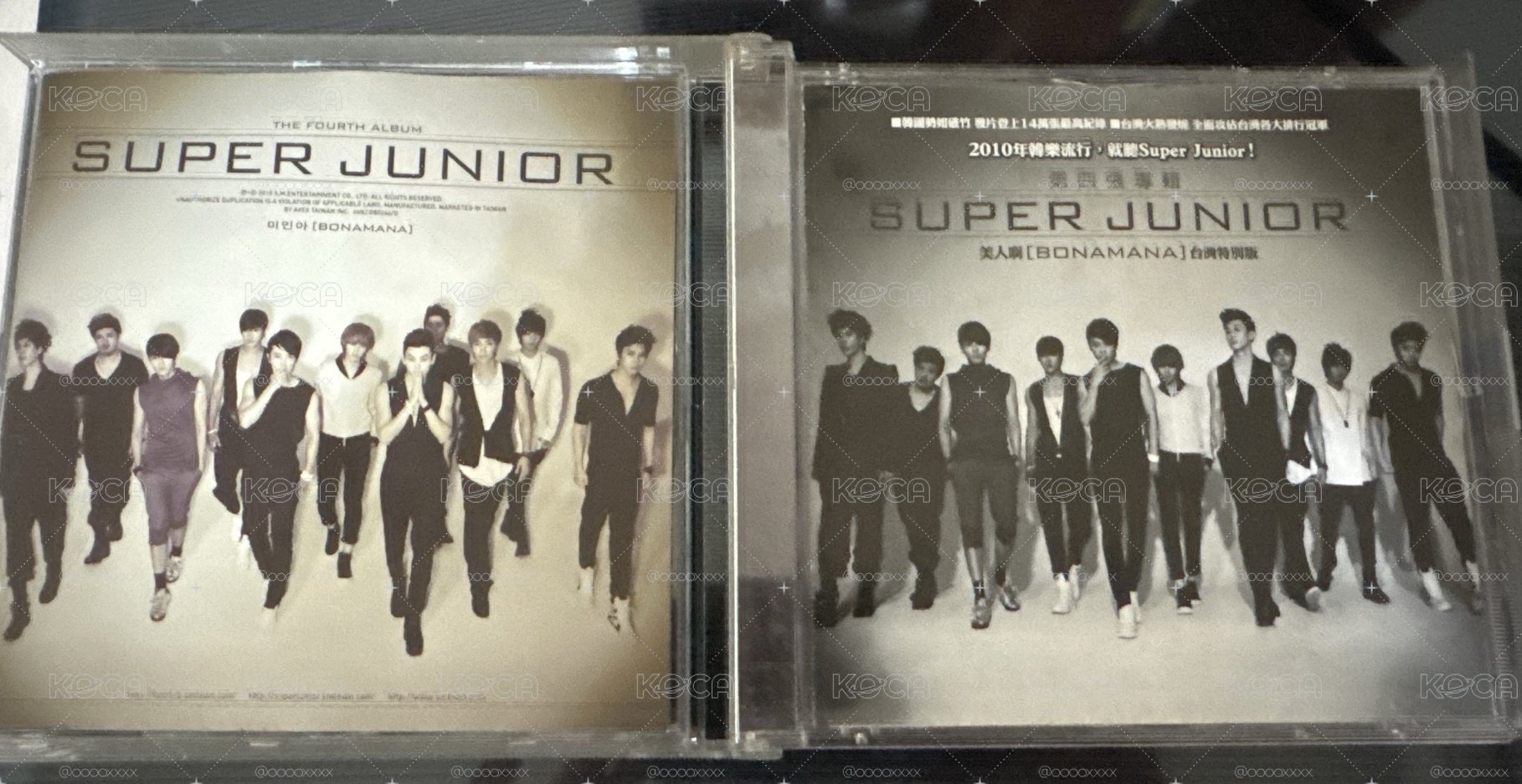 Super Junior 正規四 美人啊BONAMANA 台灣特別版DVD