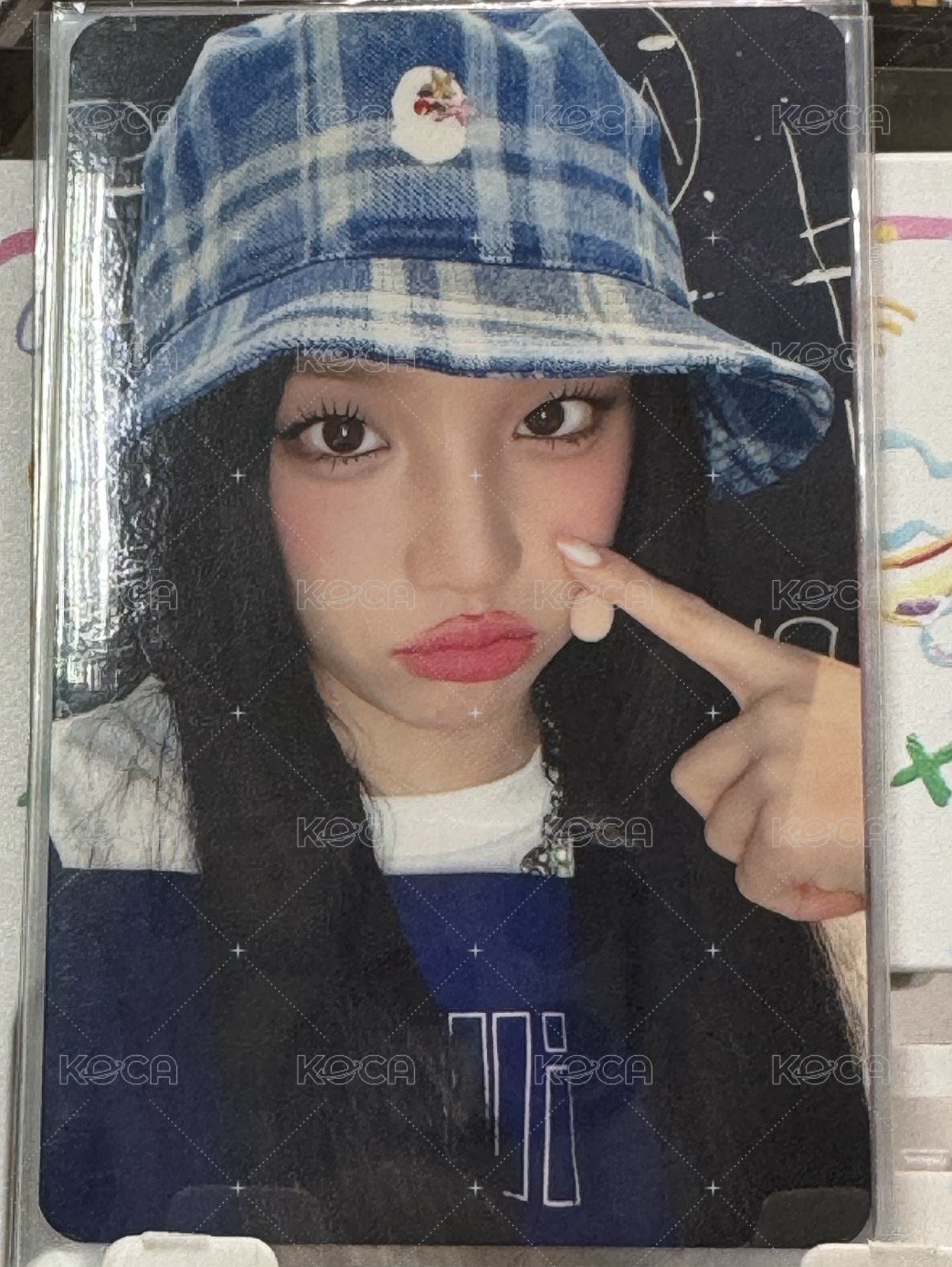 ms幸運卡 戳臉