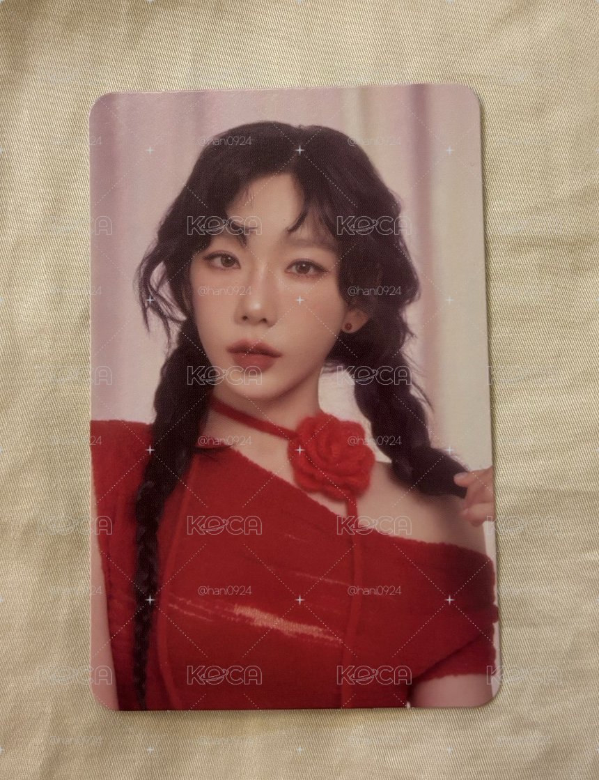 The TENSE 隨機卡 Taeyeon