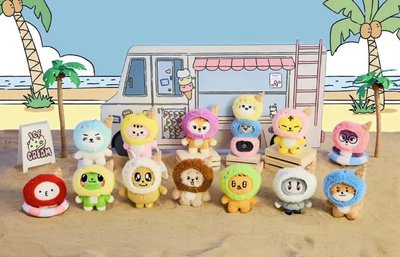 夏日MINITEEN 鑰匙圈吊飾 甜筒奎 套頭俊
