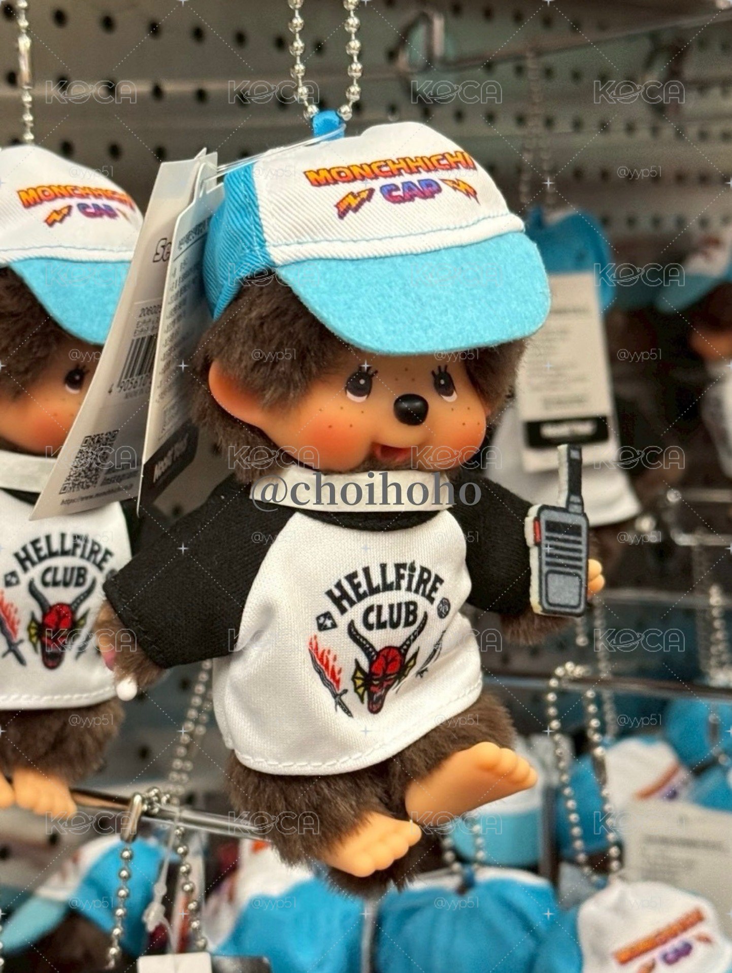 Monchhichi x 怪奇物語 吊娃 
