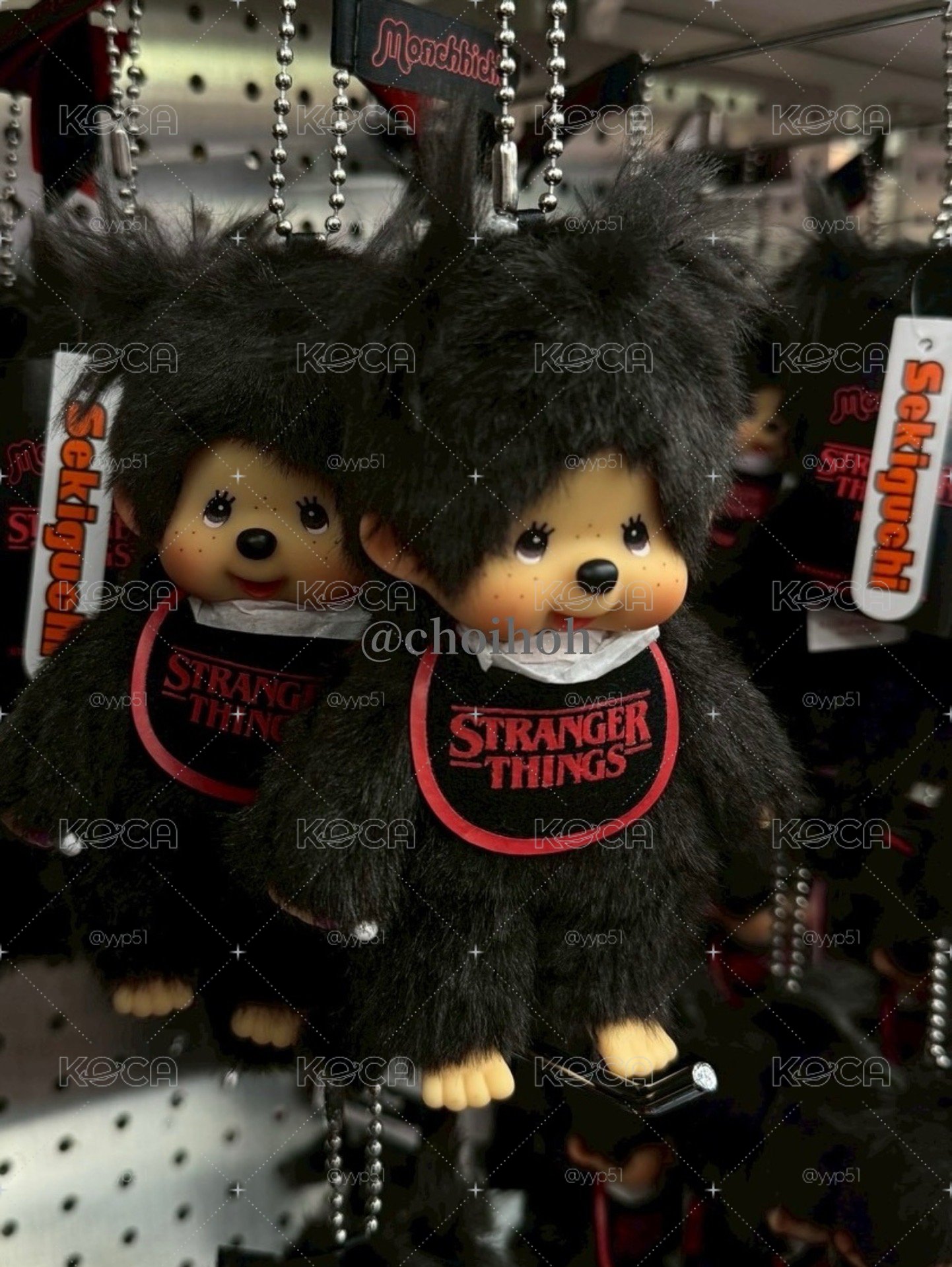 Monchhichi x 怪奇物語 吊娃 