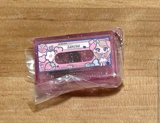 櫻花卡帶扭蛋