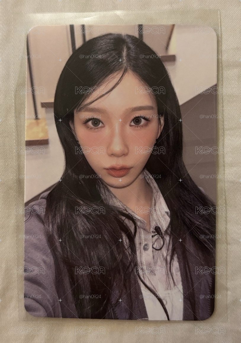 The TENSE 周邊卡 杯子卡 Taeyeon