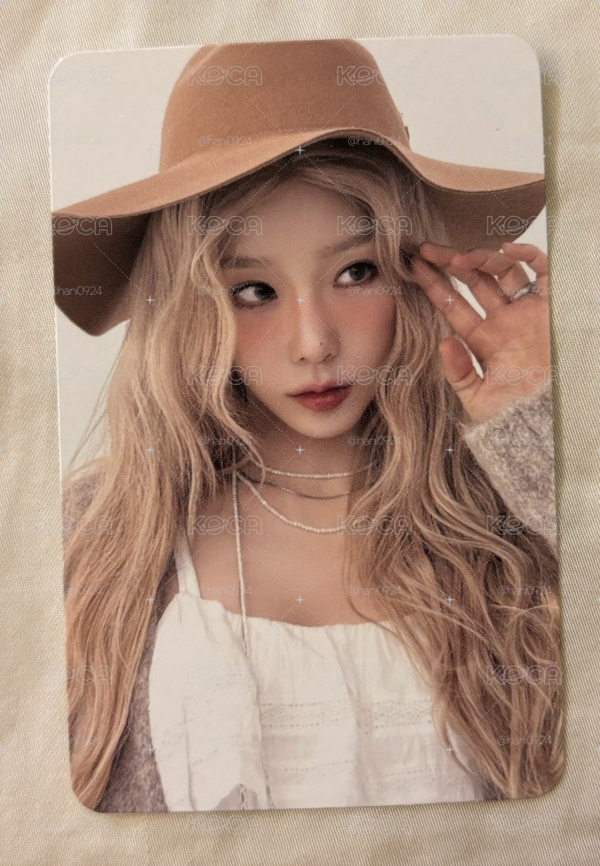 The TENSE 周邊卡 水晶球卡 Taeyeon