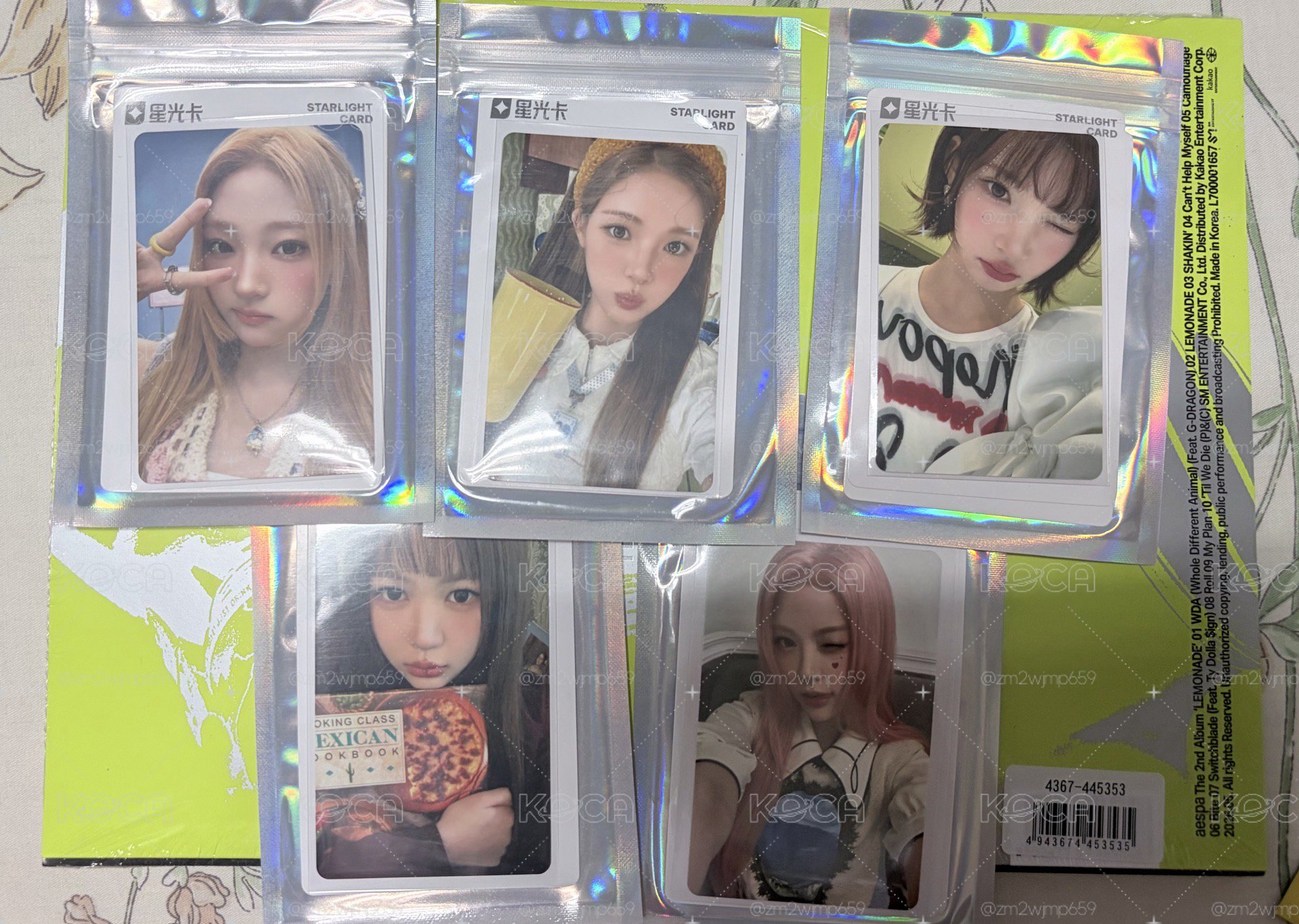 「現貨」Hearts2Hearts Rude! 4星星光卡