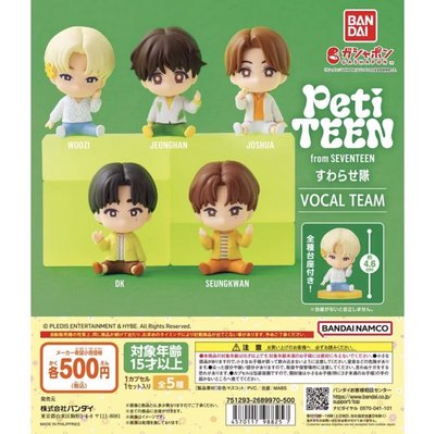 PetiTEEN from SEVENTEEN 萬代扭蛋 Joshua/Woozi