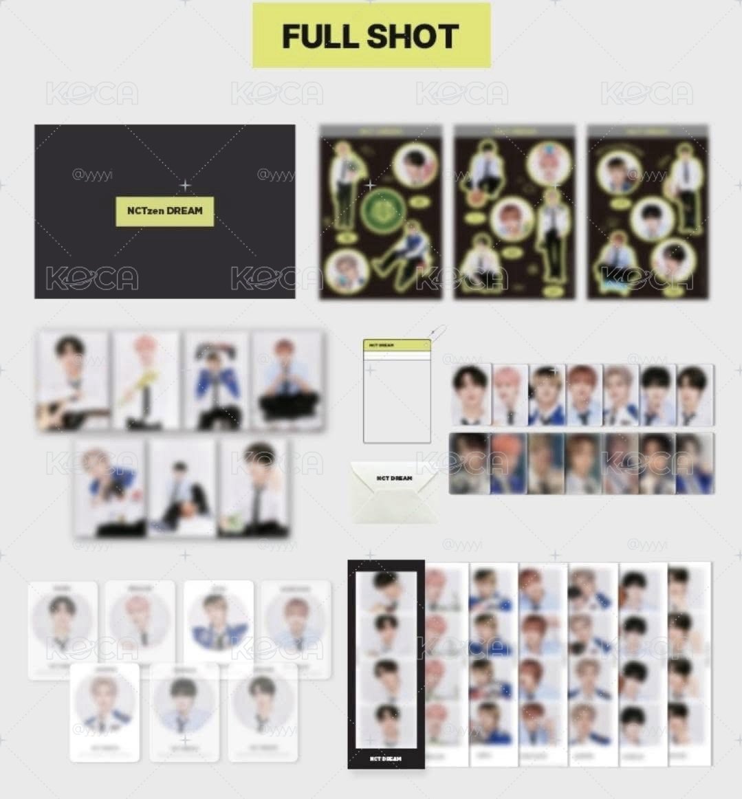 nct dream會員禮
