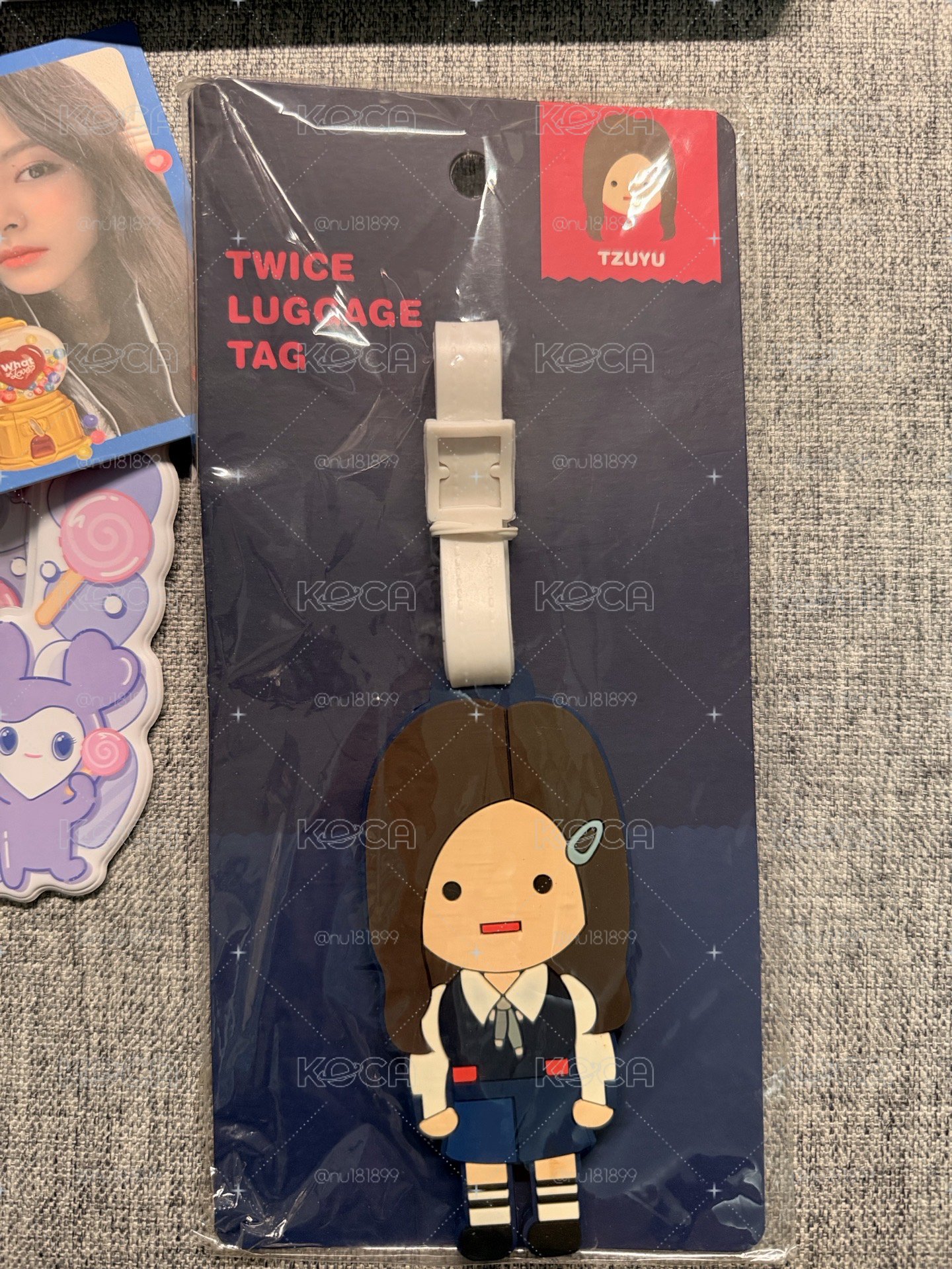 TWICE LAND 演唱會周邊行李吊牌