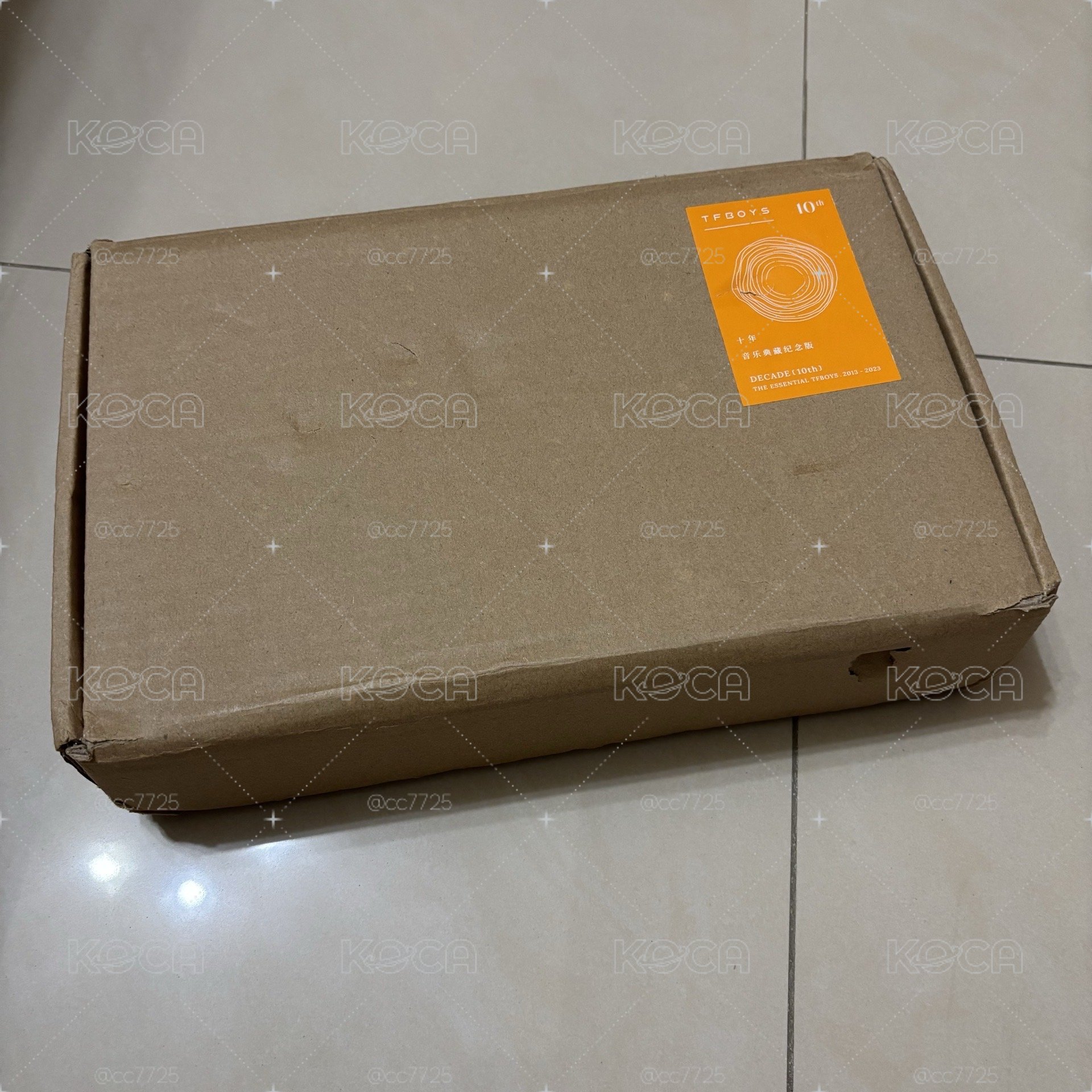 TFBOYS 十週年無戒指全套