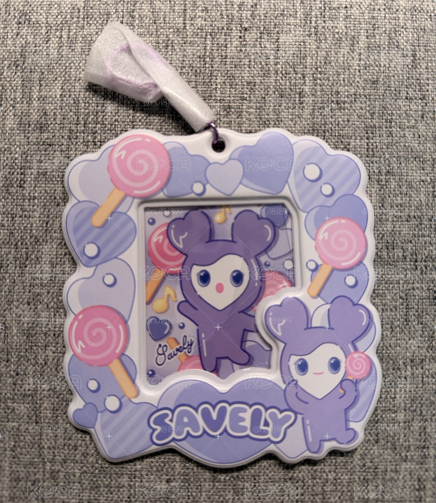 萬代食玩 棒棒糖版 卡套SAVELY