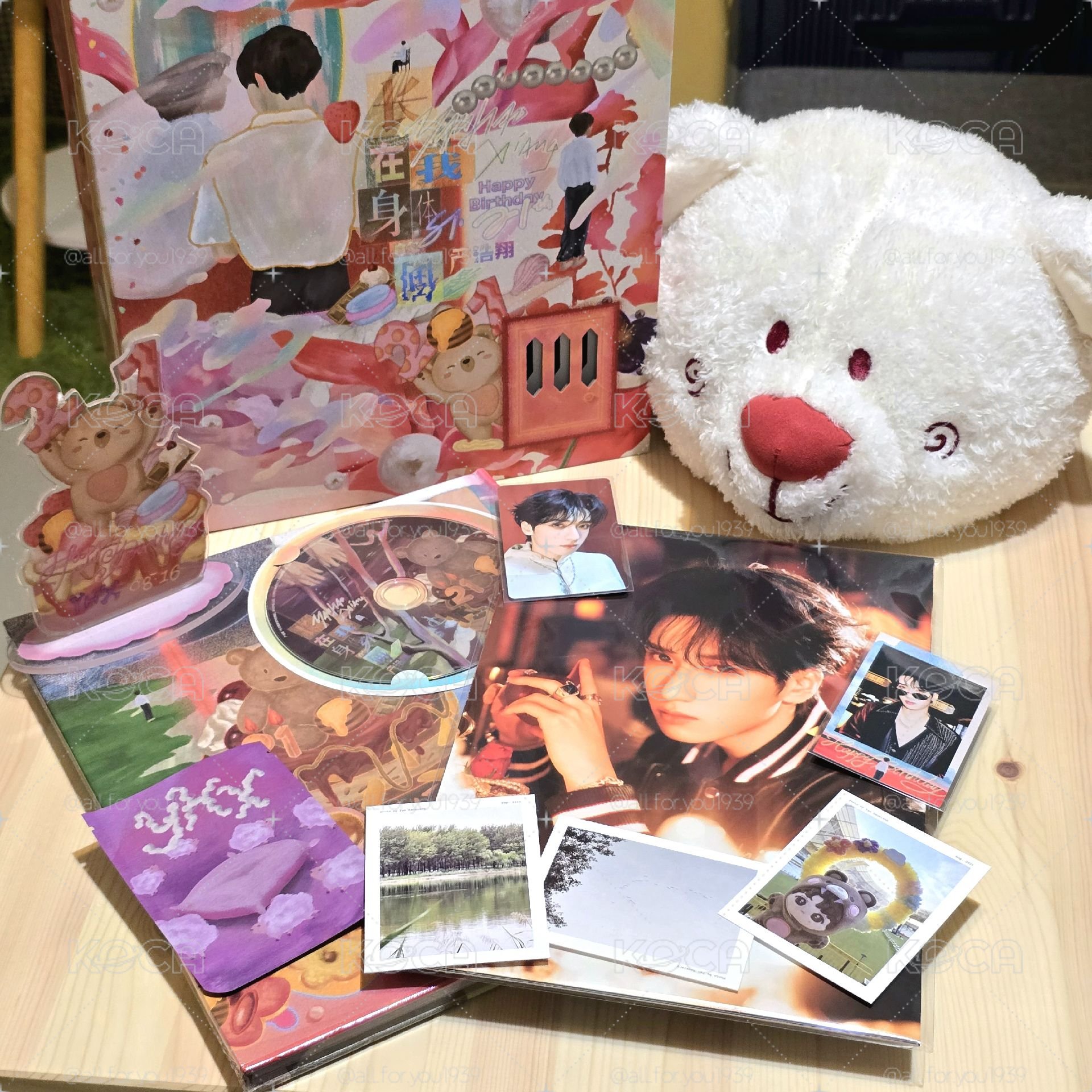 時代少年團 嚴浩翔 21歲生日紀念週邊