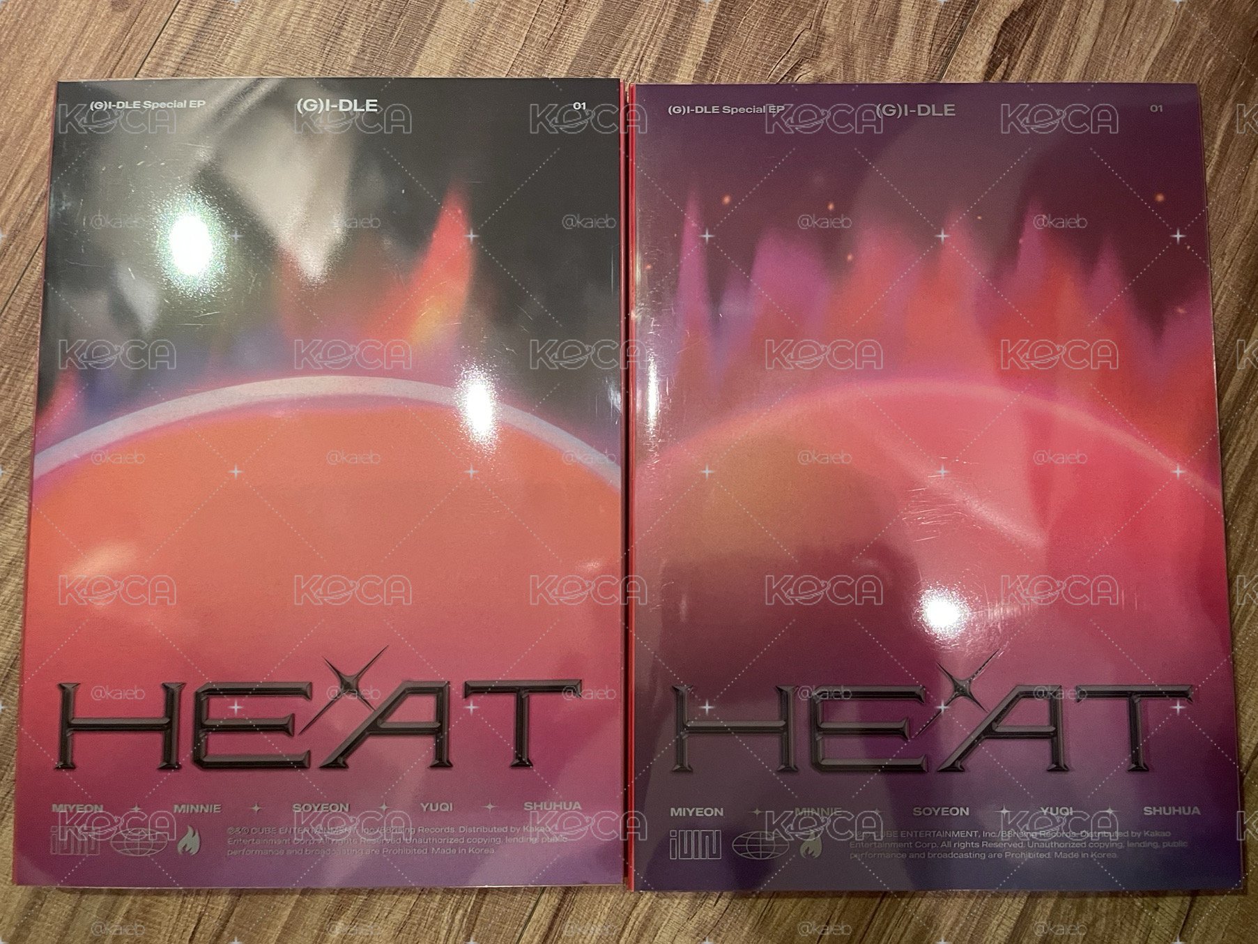 I-dle HEAT 以拆全專