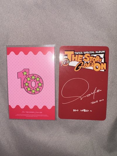 Mina十週年拍立得+雙馬尾