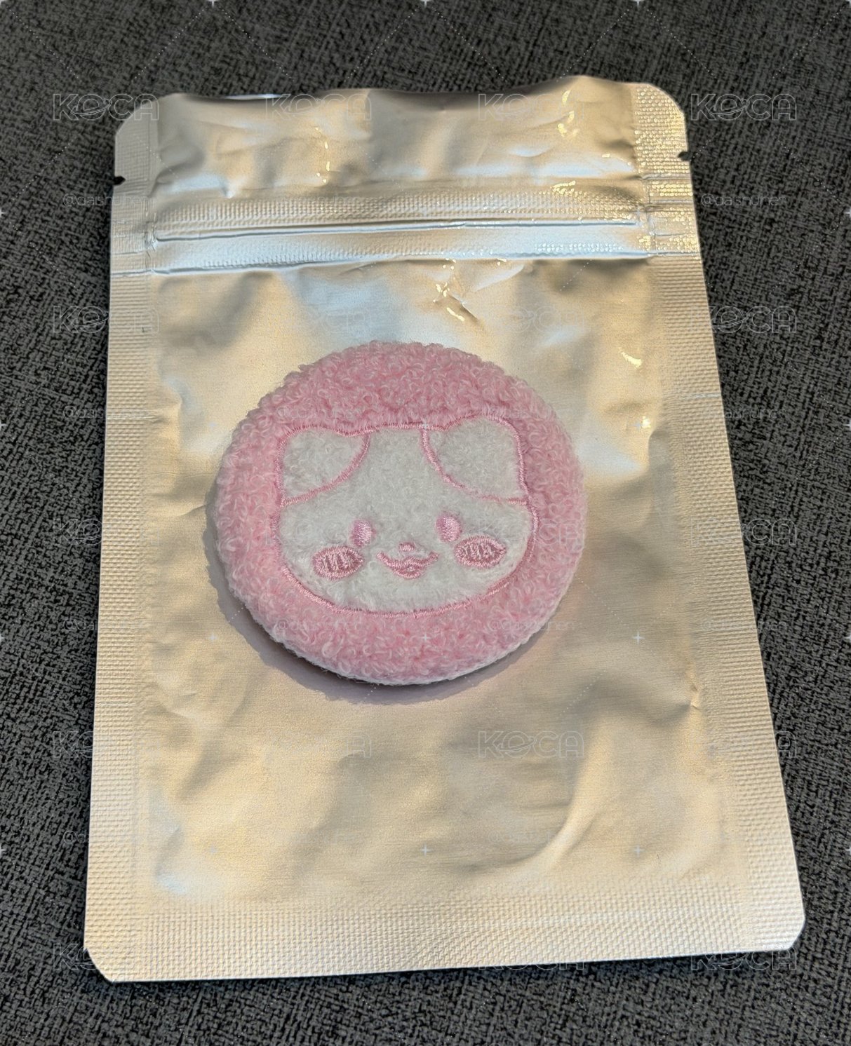 FM絨毛徽章-娜豆豆眼