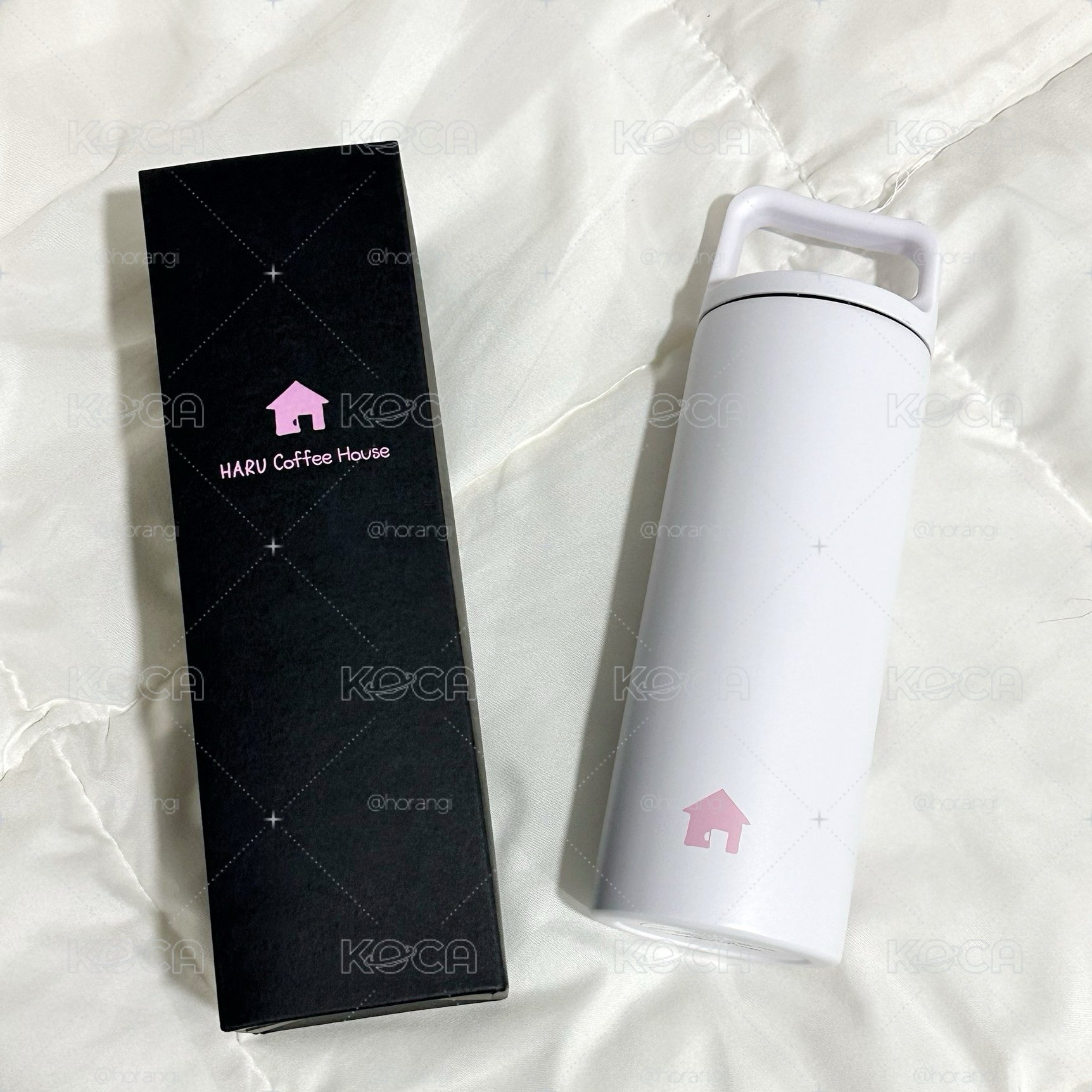 ［現貨］HARU COFFEE HOUSE 保溫瓶 白 16oz
