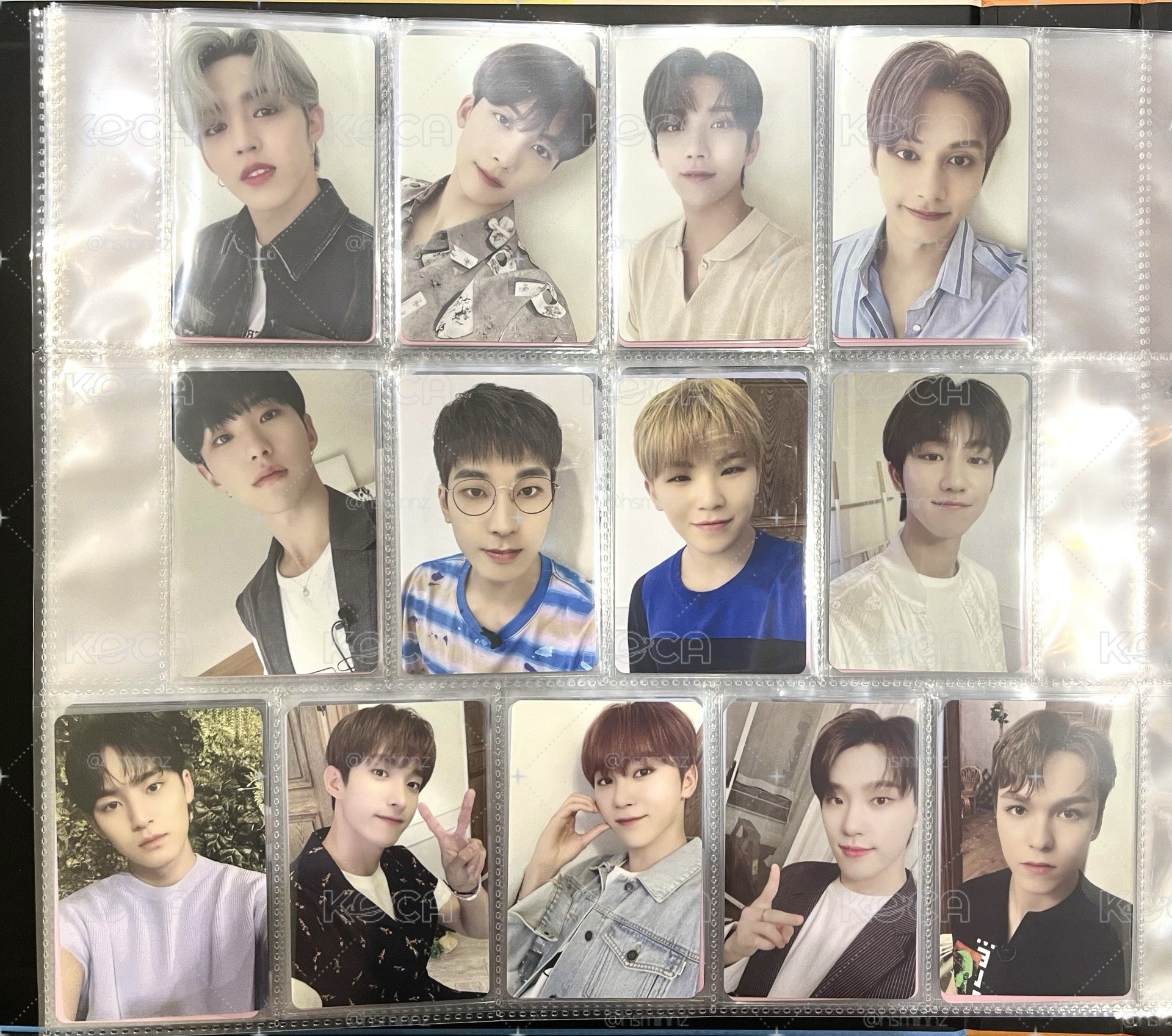 Seventeen DICON 雜誌卡