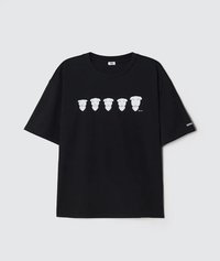 SPAO × Ganadi T恤 黑色短袖