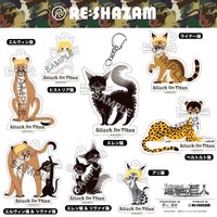 黒ねこ意匠 貓咪系列 RE:SHAZAM 聯名 黑貓意匠 貓咪系列鑰匙圈 第二彈