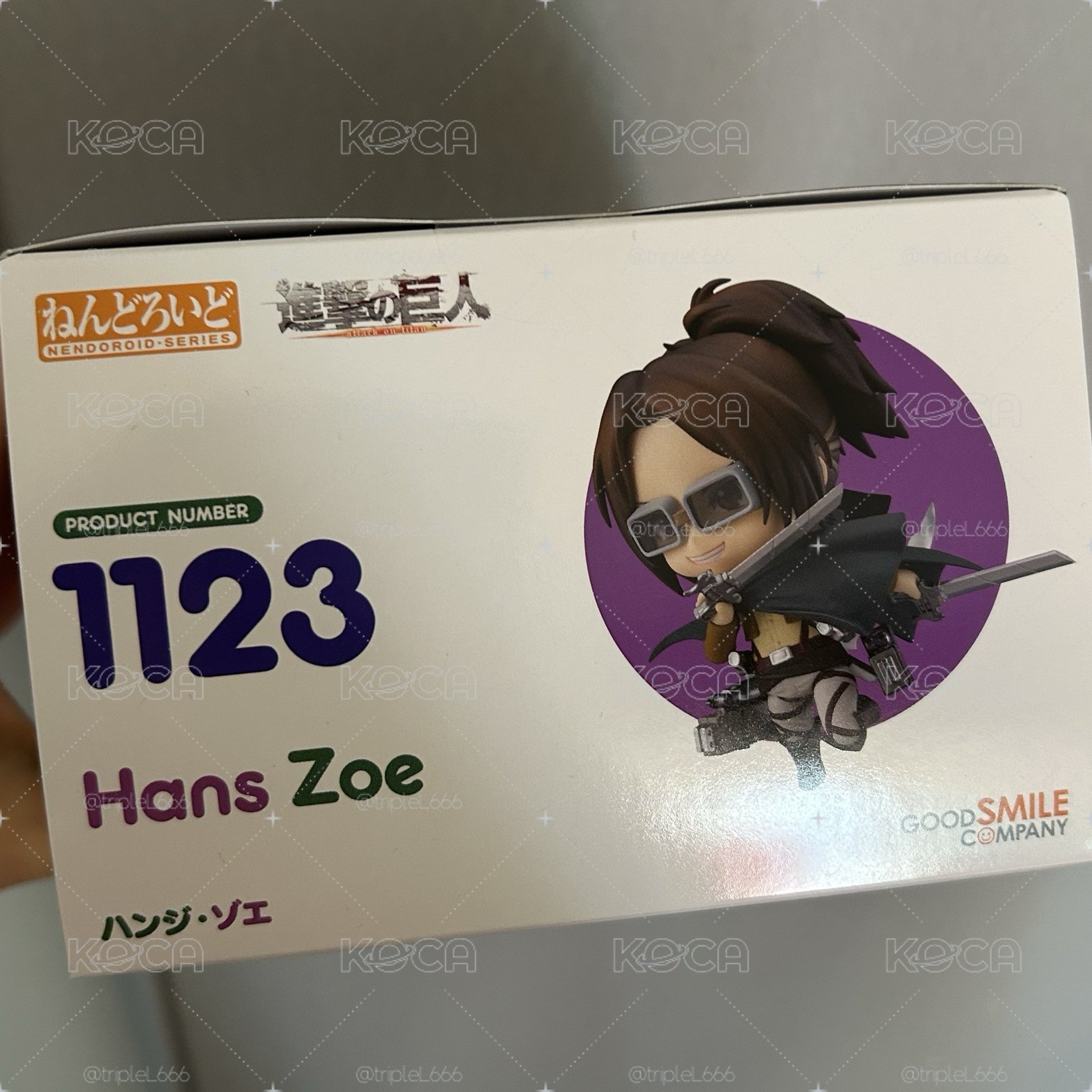 進擊的巨人  漢吉佐耶 黏土人