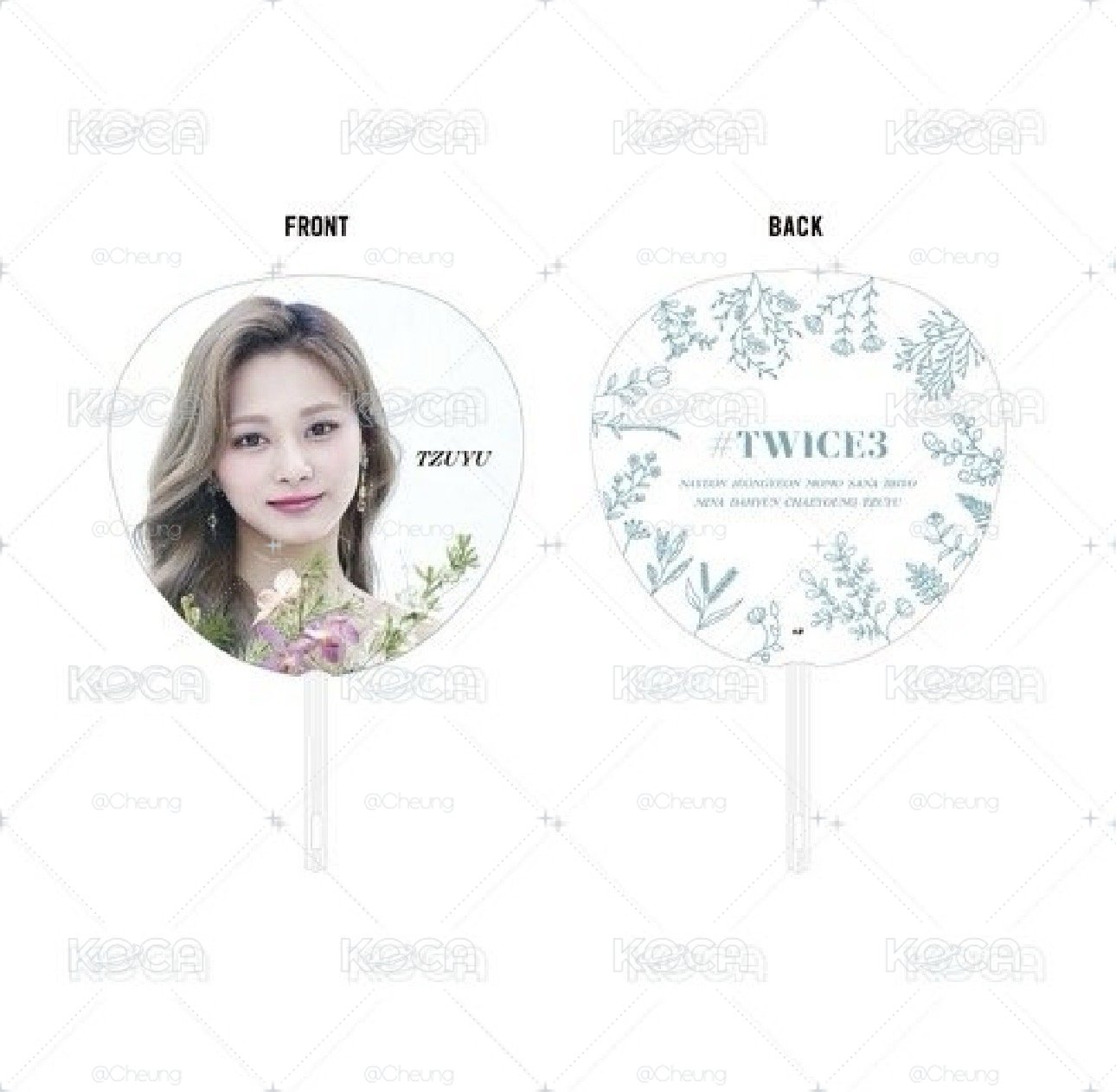 TWICE tzuvely jp精選三 扇子 子瑜 tzuyu 