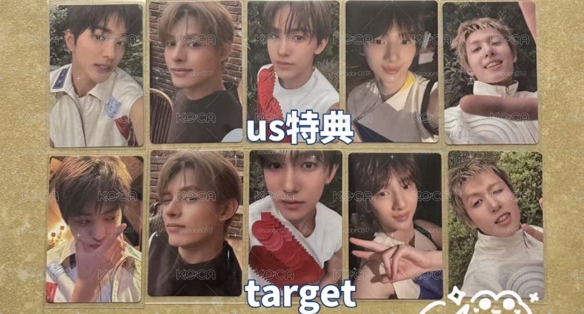 🇺🇸代購 target特典 （三張卡）