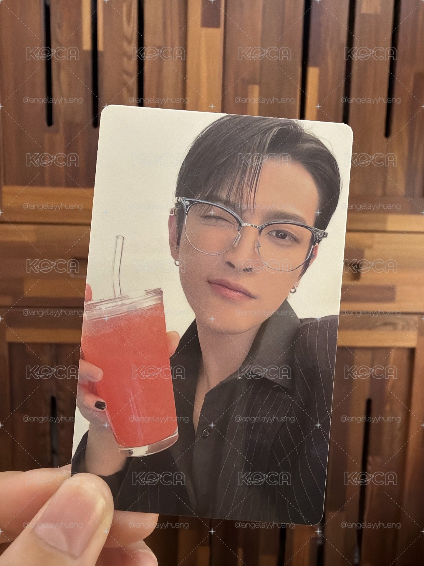 ATEEZ 弘中香水生日MD 小卡