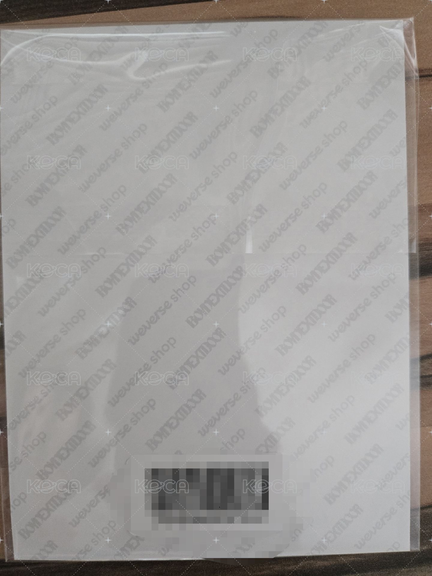 HOME wvs 明信片 特典卡 團體自拍 背面
