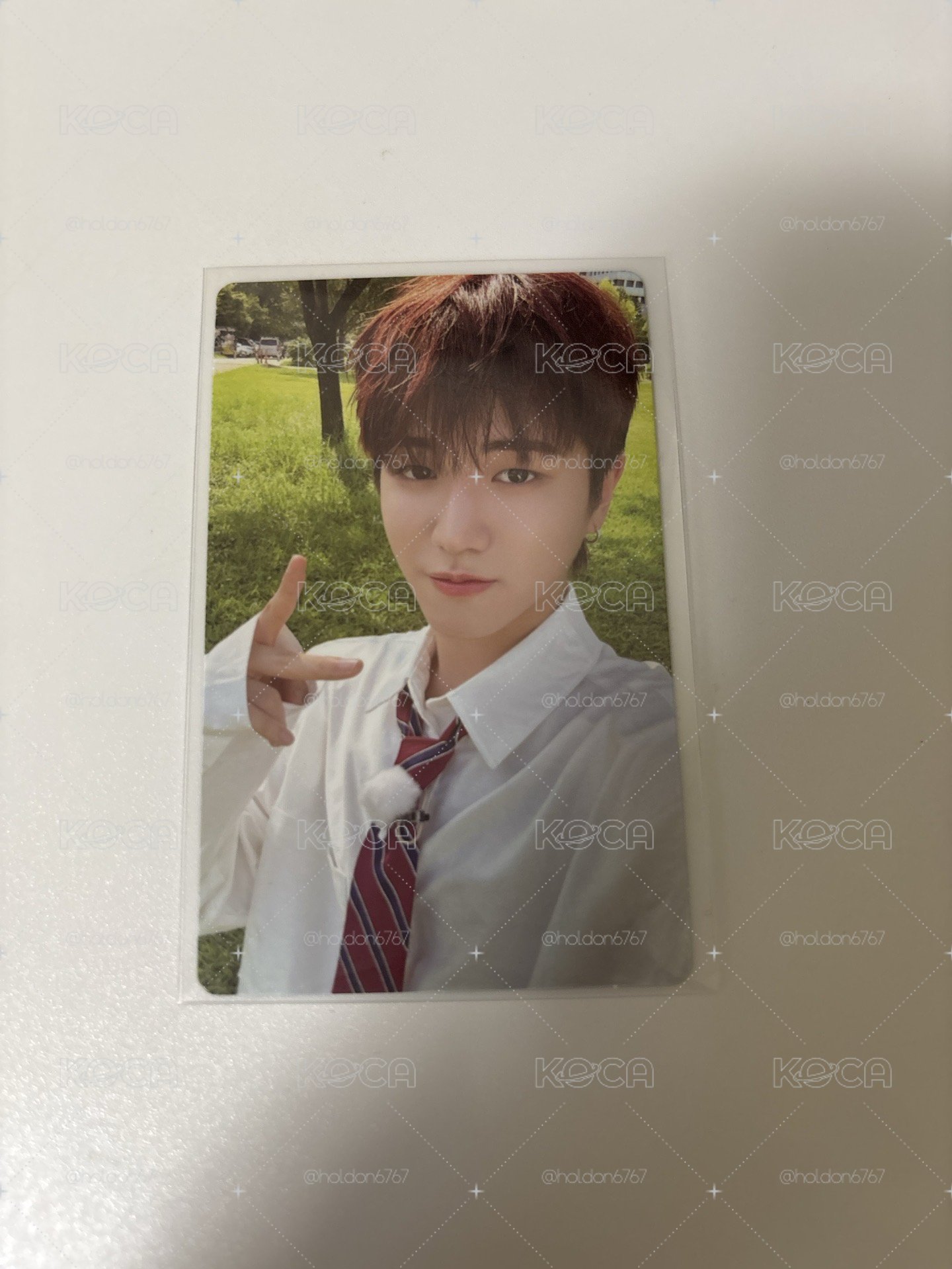 BOYNEXTDOOR 李常赫 WHY.. m2u 2.0 幸運卡 校服