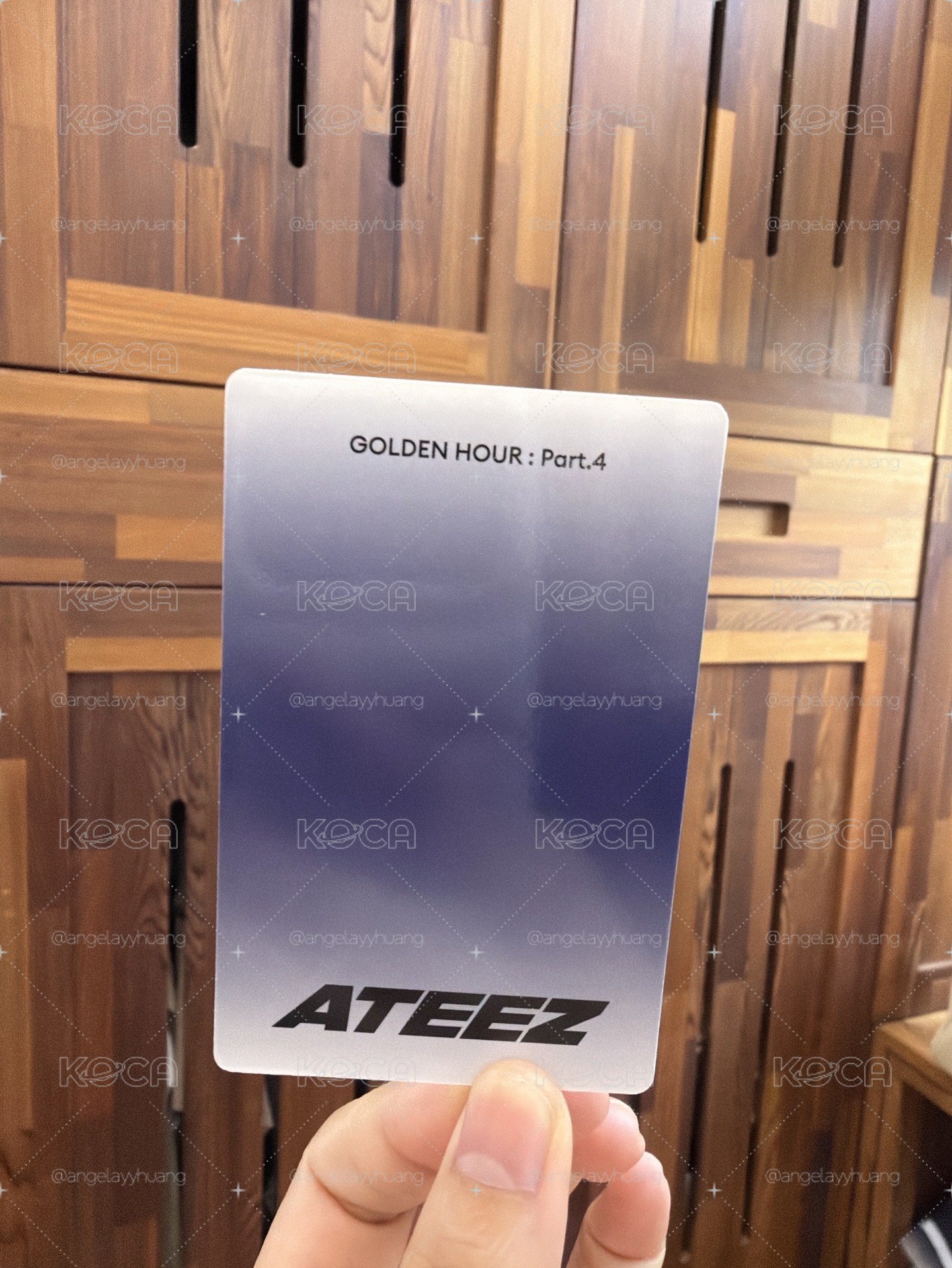 ATEEZ GH4 專輯小卡 呂尚